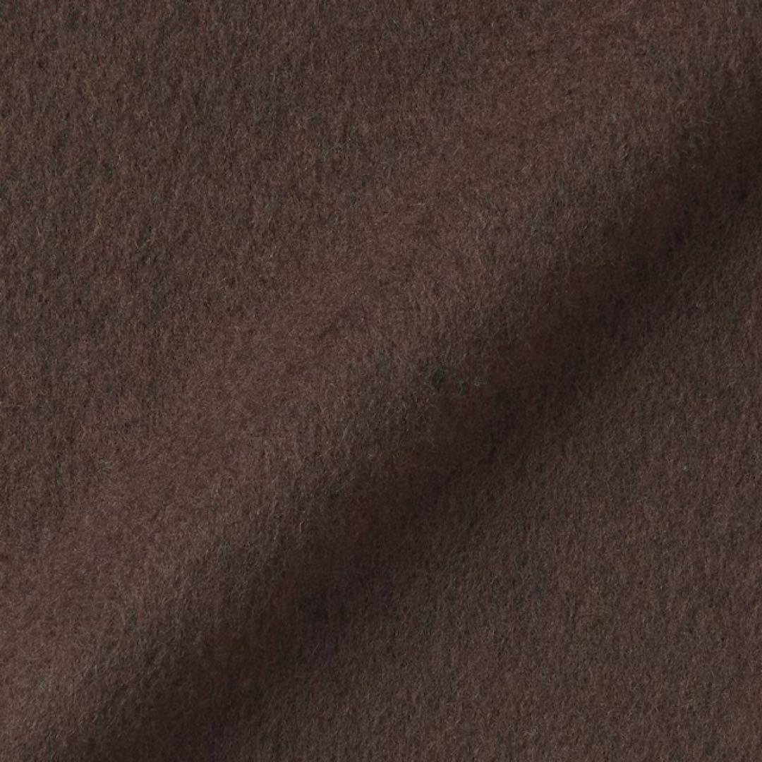 MUJI Labo 紳士　カシミヤ混ダッフルコート Lサイズ ダークブラウン
