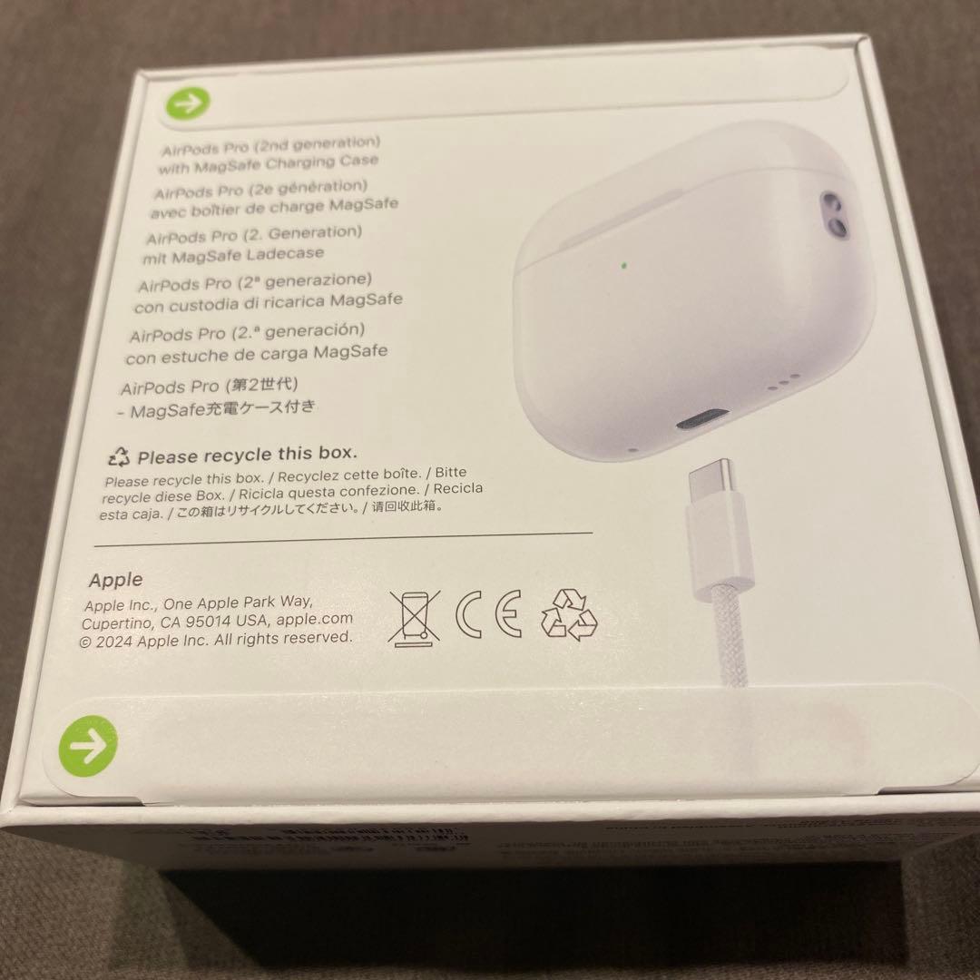 【新品未使用 未開封】AirPods Pro 第2世代 本体 MTJV3J/A