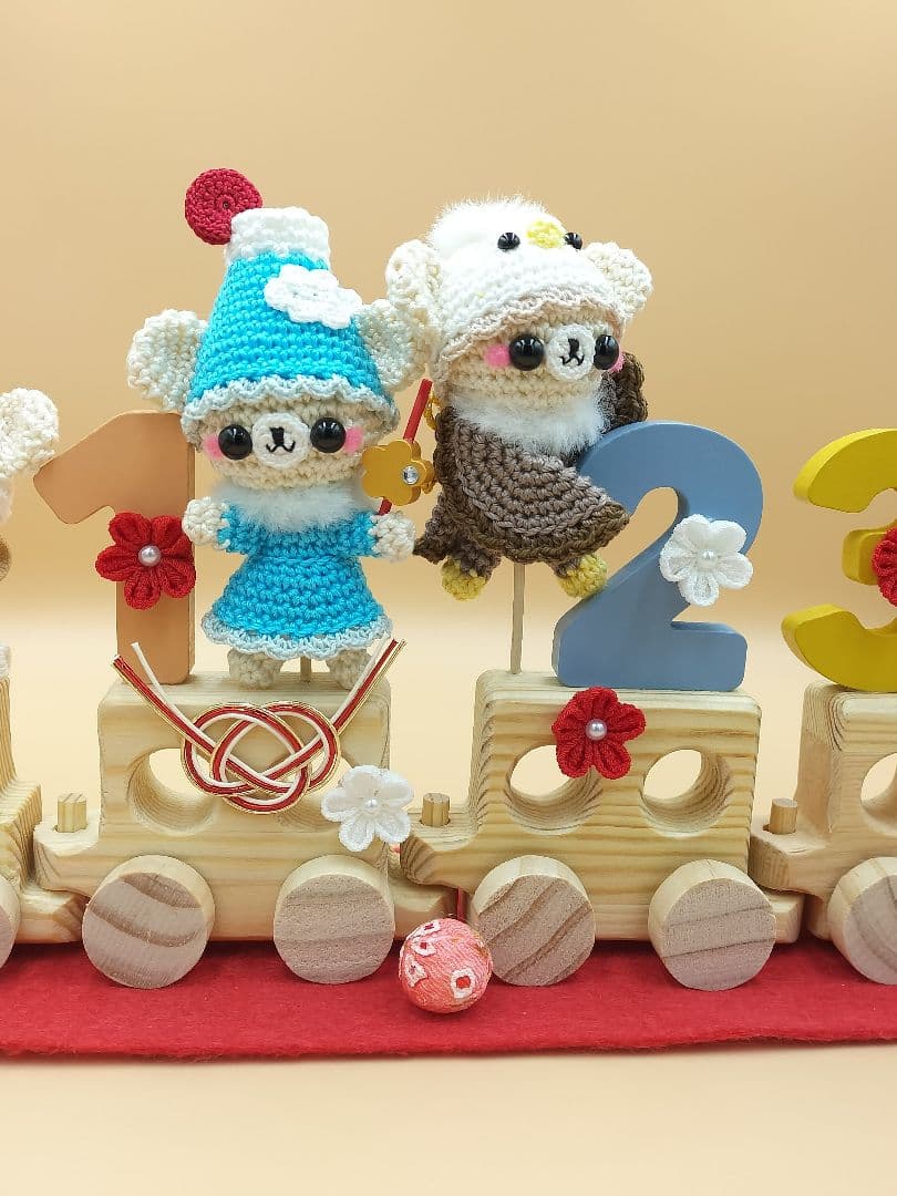 あみぐるみ　お正月A