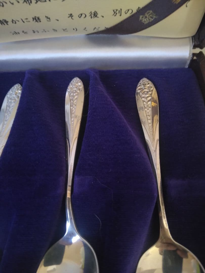 銀製　スプーン　5本　約67g　シルバー