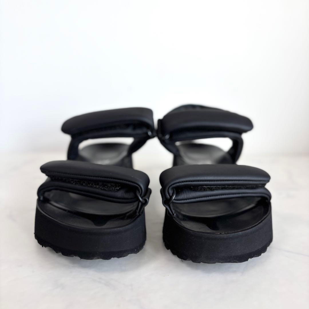 美品 ビルケンシュトック 37 パピリオ セダ サンダル ブラック