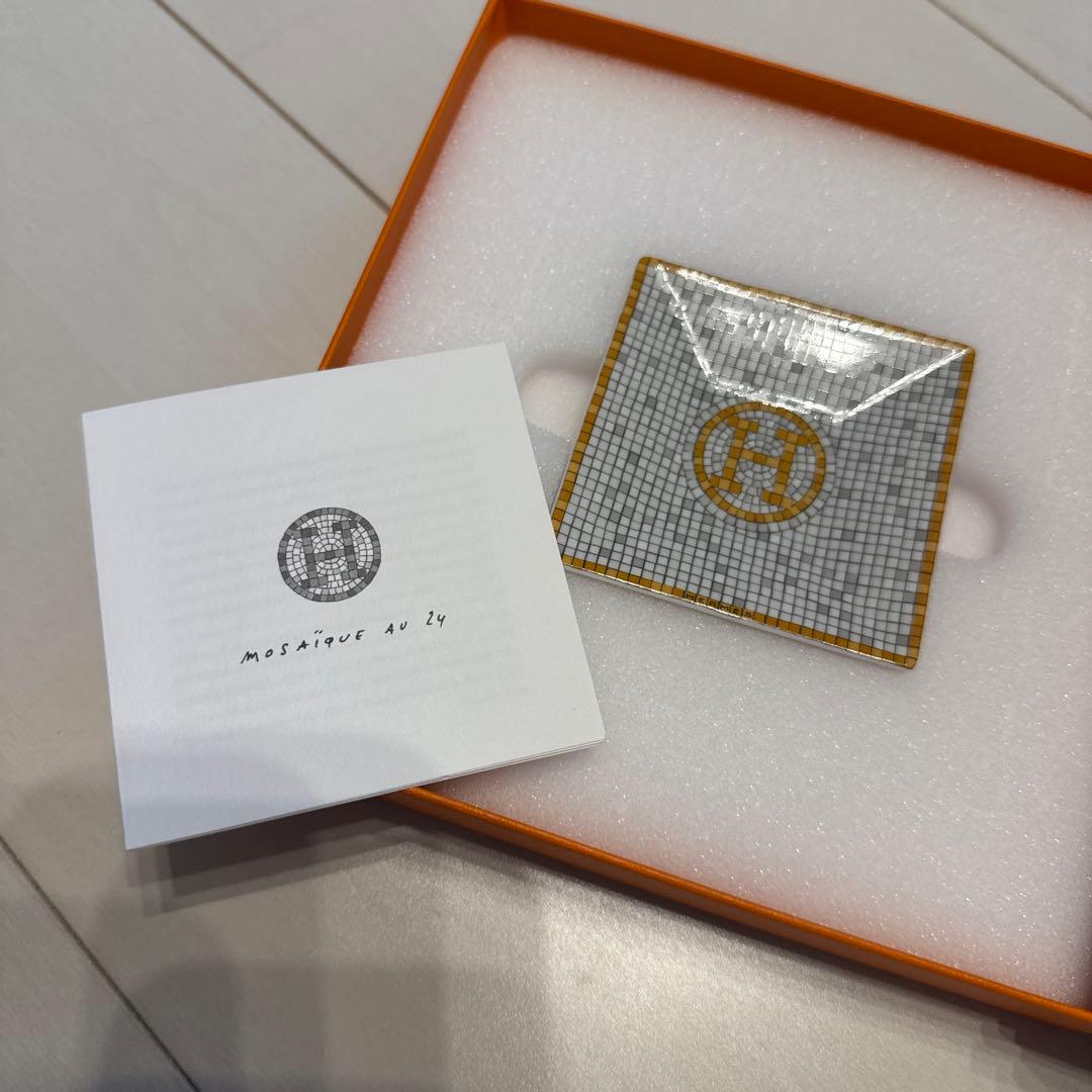 新品　HERMES プチカレNO1 モザイク24 ゴールド