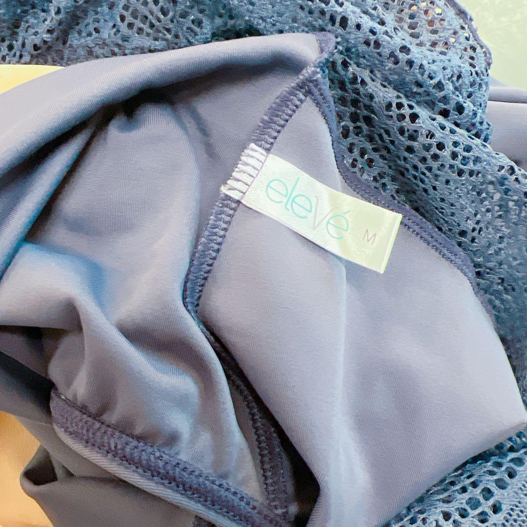 Eleve Tri Plum Lace RTW Mサイズ 長袖