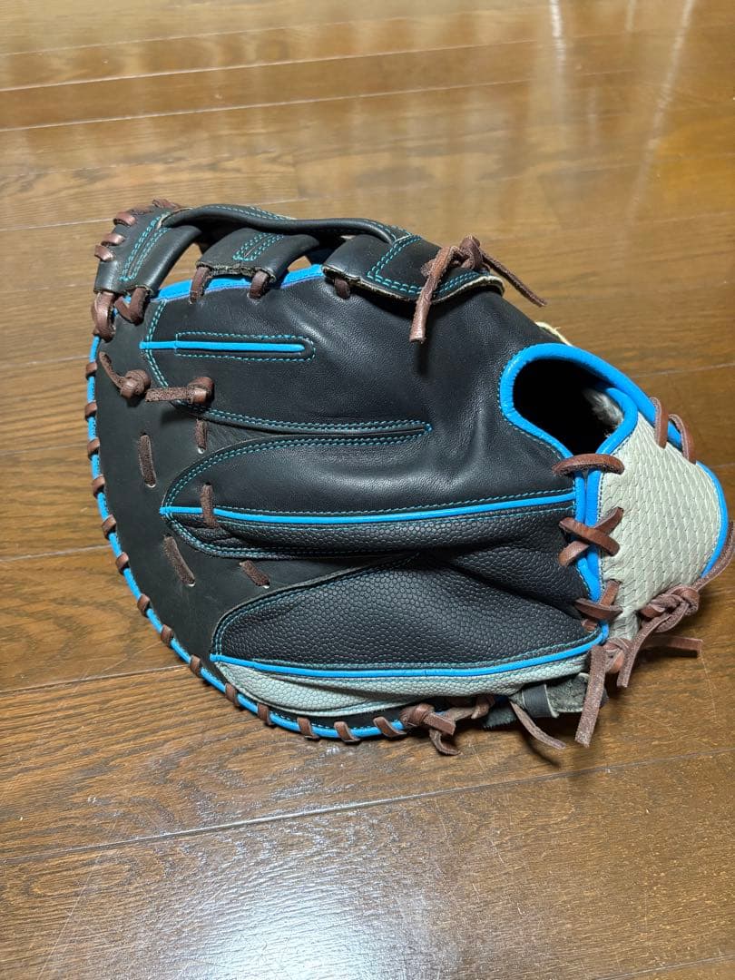 Wilson 軟式グローブ 黒/青