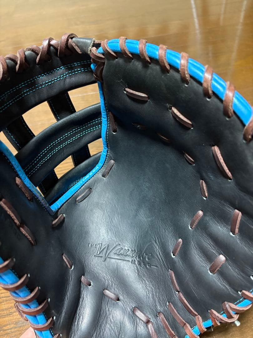 Wilson 軟式グローブ 黒/青