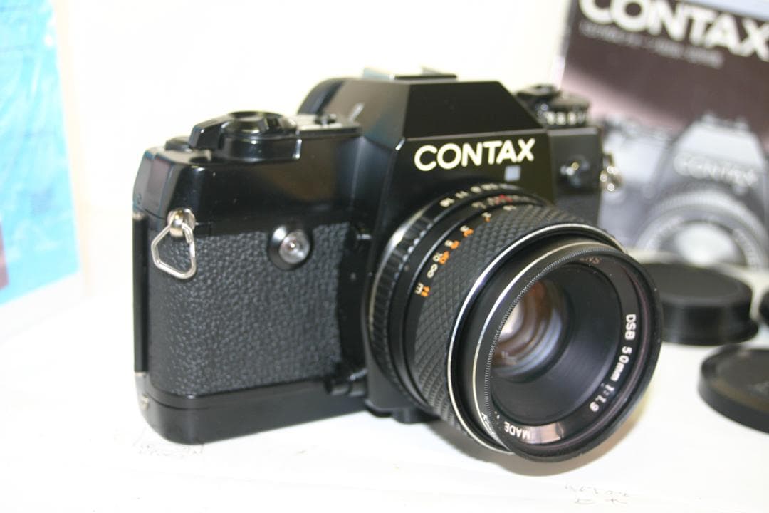 【動作確認済】コンタックス137MAクォーツ+ヤシカDSB50㎜（コンタ-3）