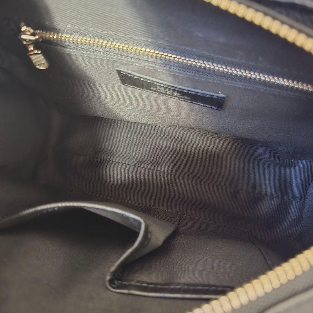 M.U.L クロコ型押し レザー ショルダーバッグ Y2K 日本製