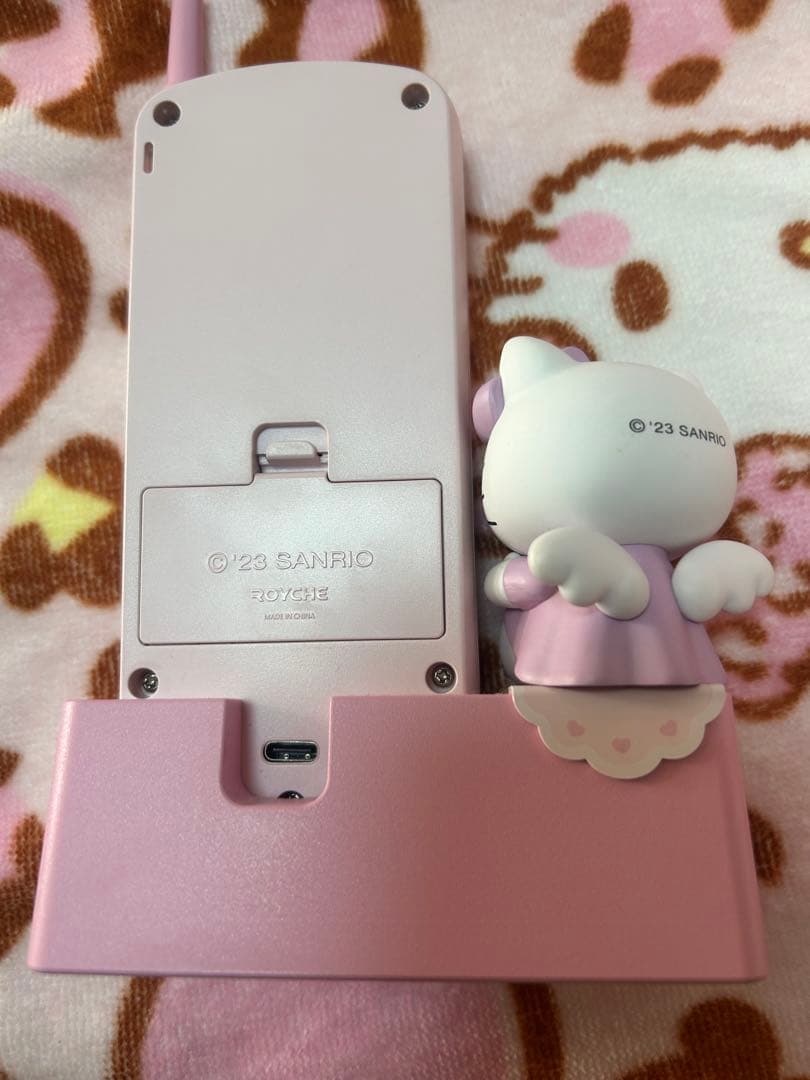 最終お値下げ！レア　ハローキティ ガラケー型　置き時計　韓国