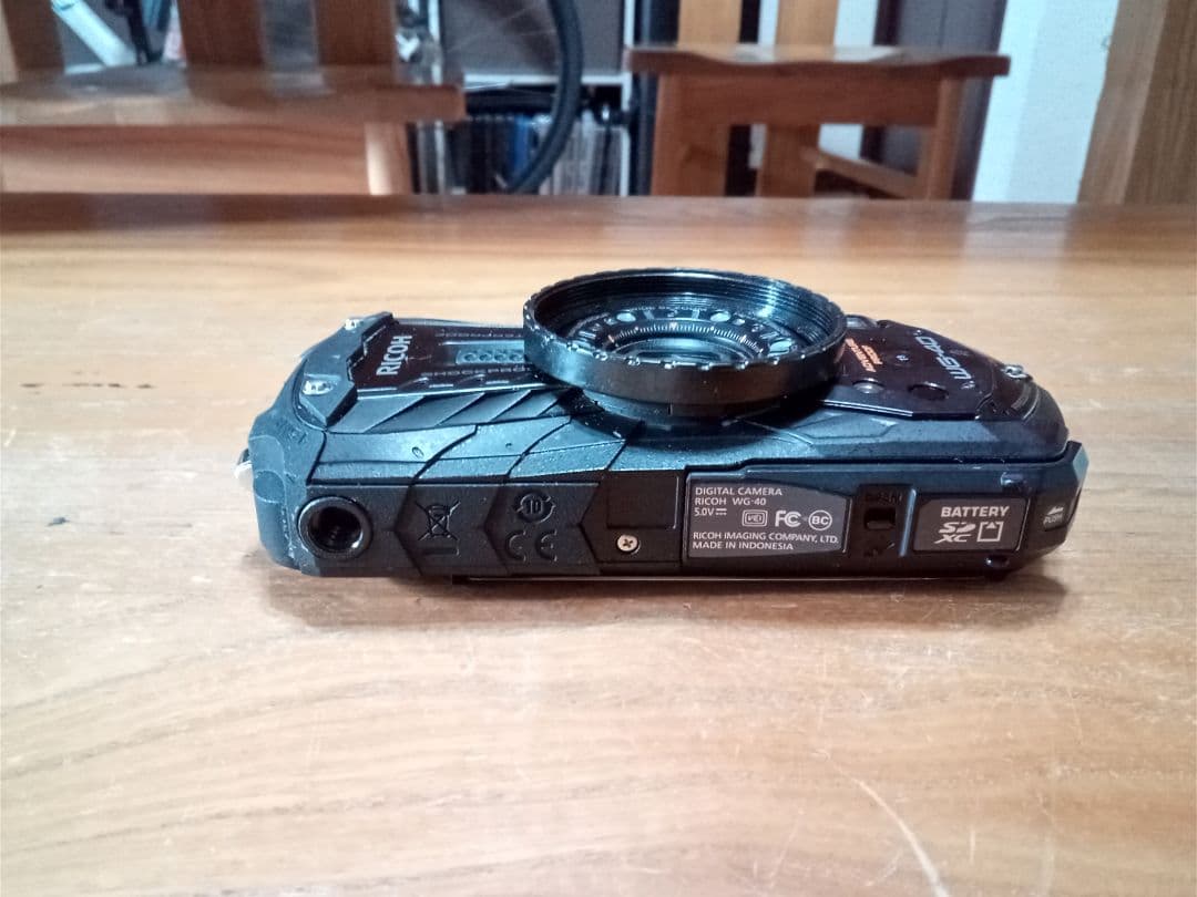 RICOH 防水デジタルカメラ WG-40 ブラック 【動作確認済】
