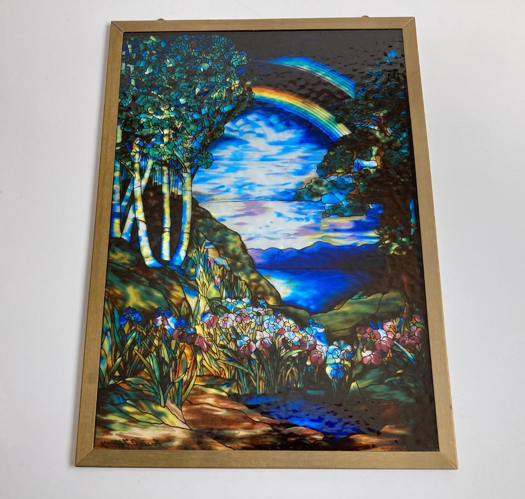 ルイス・C・ティファニー レインボー 虹 ステンドグラス グラスマスターズ