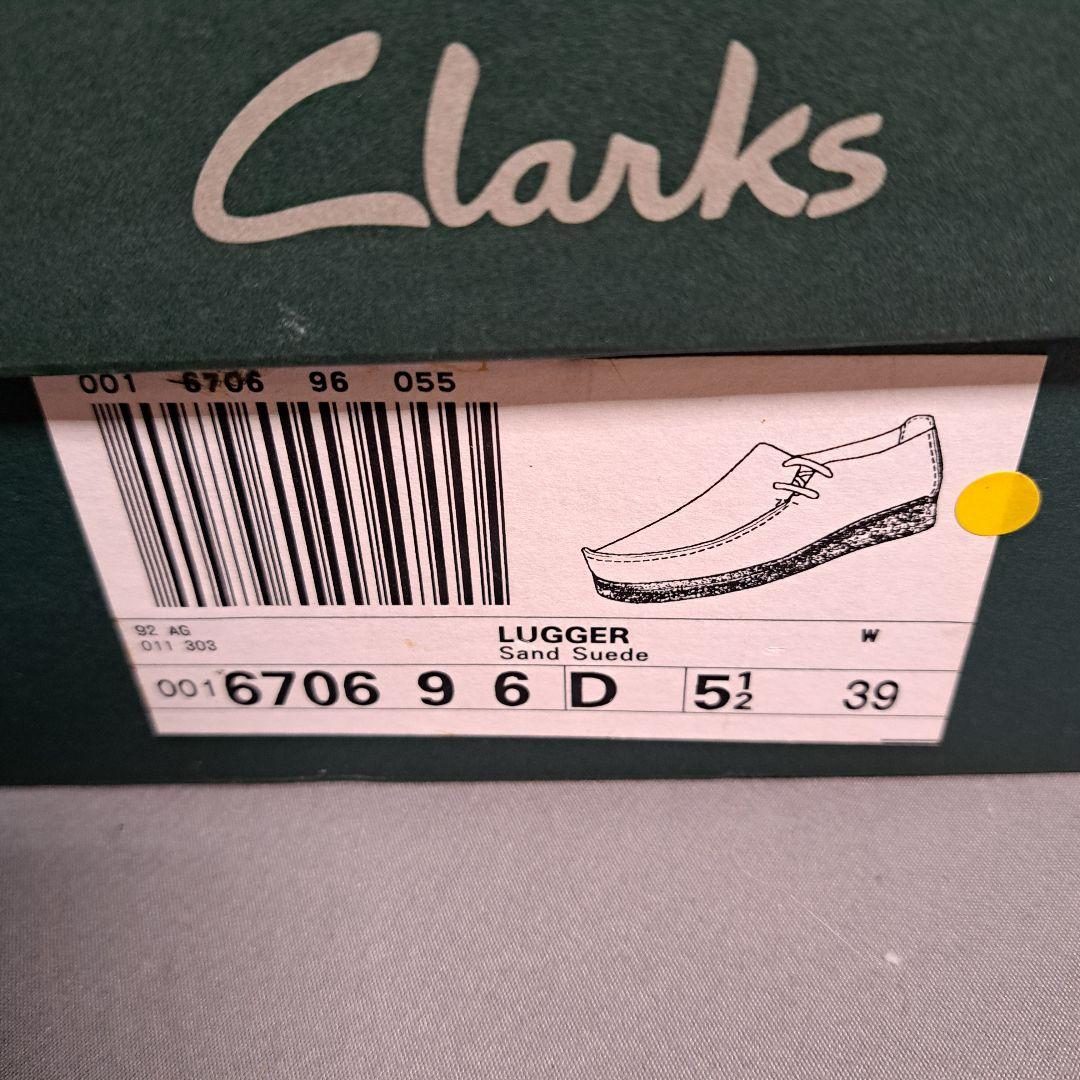 廃番　クラークス　ワラビー　 LUGGER 　EU39　約24㎝　美品