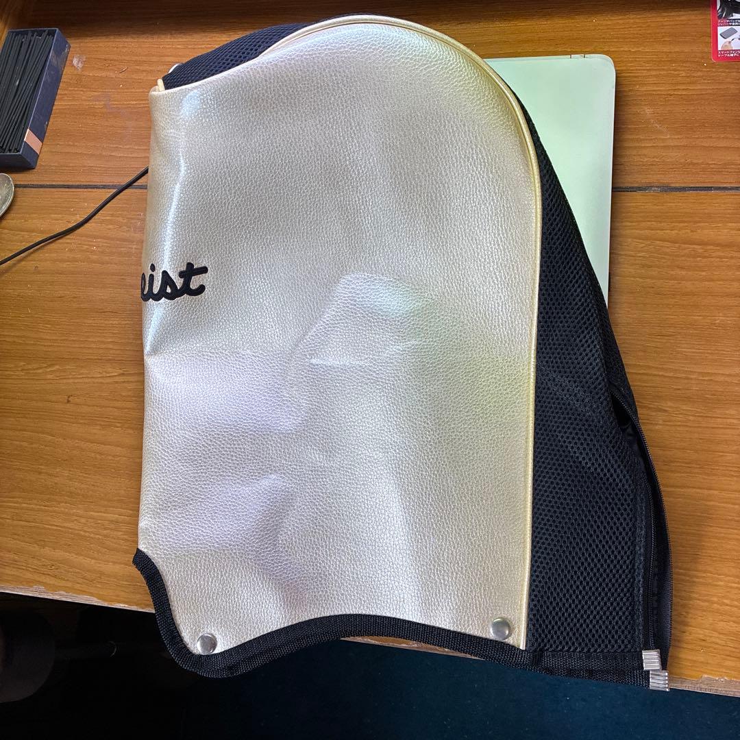 希少色 タイトリスト ゴールド 金 キャディバッグ 5分割 メダリオン 良品