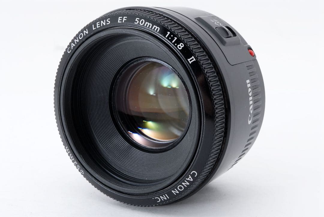 美品☆単焦点レンズ☆CanonEF 50mm 1:1.8 Ⅱ☆