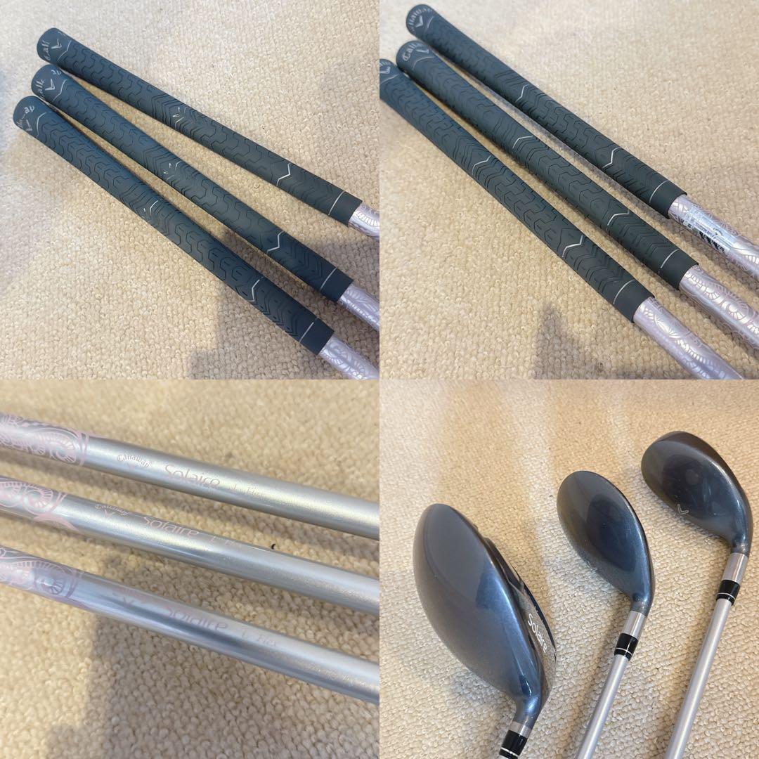 人気‼️【美品】キャロウェイ ソレイユ／レディース ゴルフクラブセット　女性