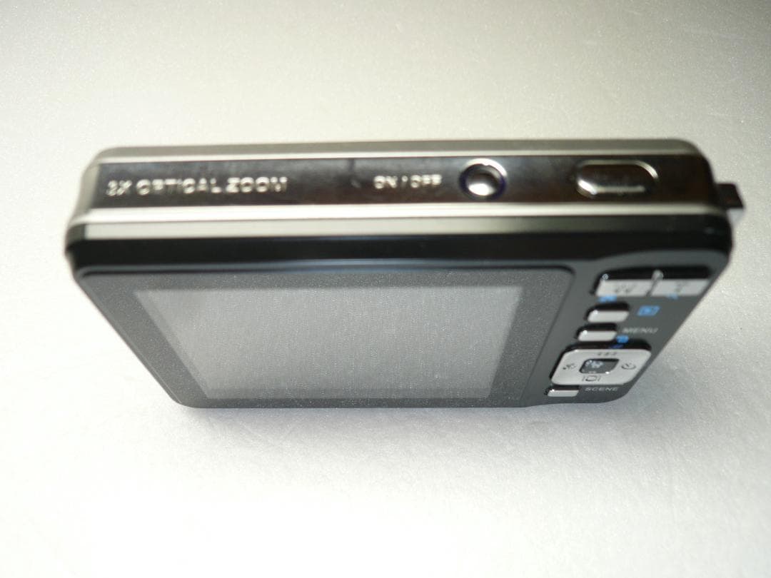 PENTAX★Optio E85⭐️欧州限定モデル❤️新品バッテリー★ブラック