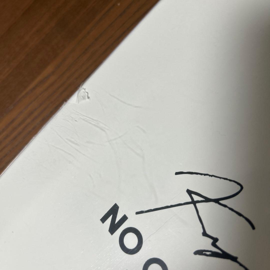 kyne スケートボード 2枚セット　白　NO COFFEE