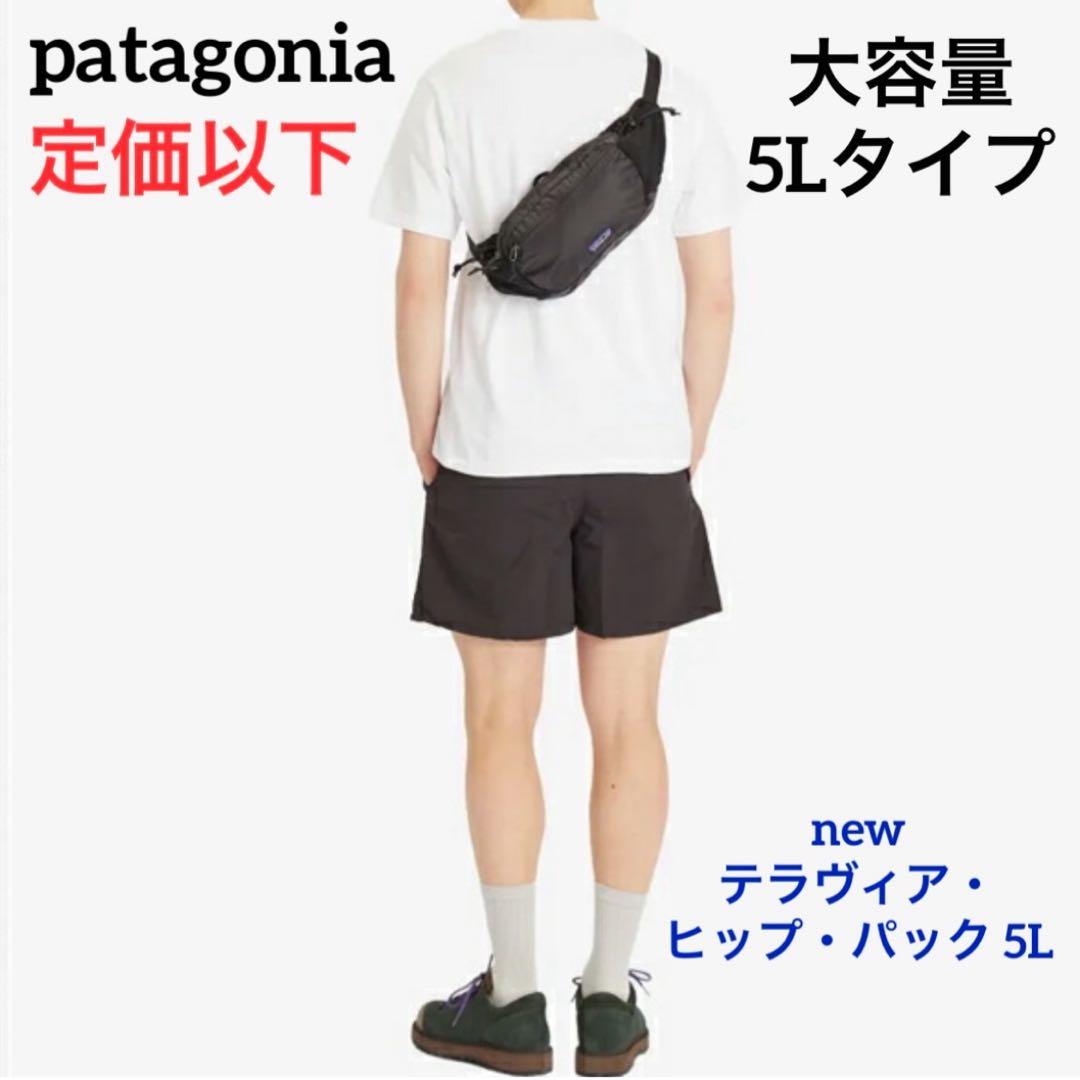【新作】 パタゴニア テラヴィア・ヒップ・パック 5L 国内正規品 Black