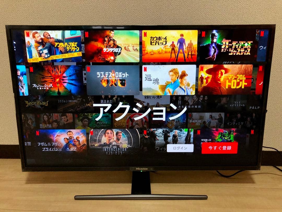 ハイセンス32型テレビ HJ32A5800　スマイlink TV stick付き