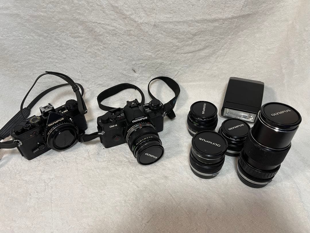 OLYMPUS OM-1 OM4セット　フィルムカメラ　ジャンク