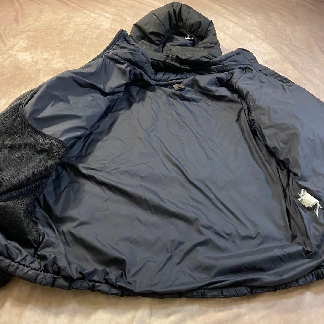 00s Patagonia パフジャケット ブラック L フード付き 2002年