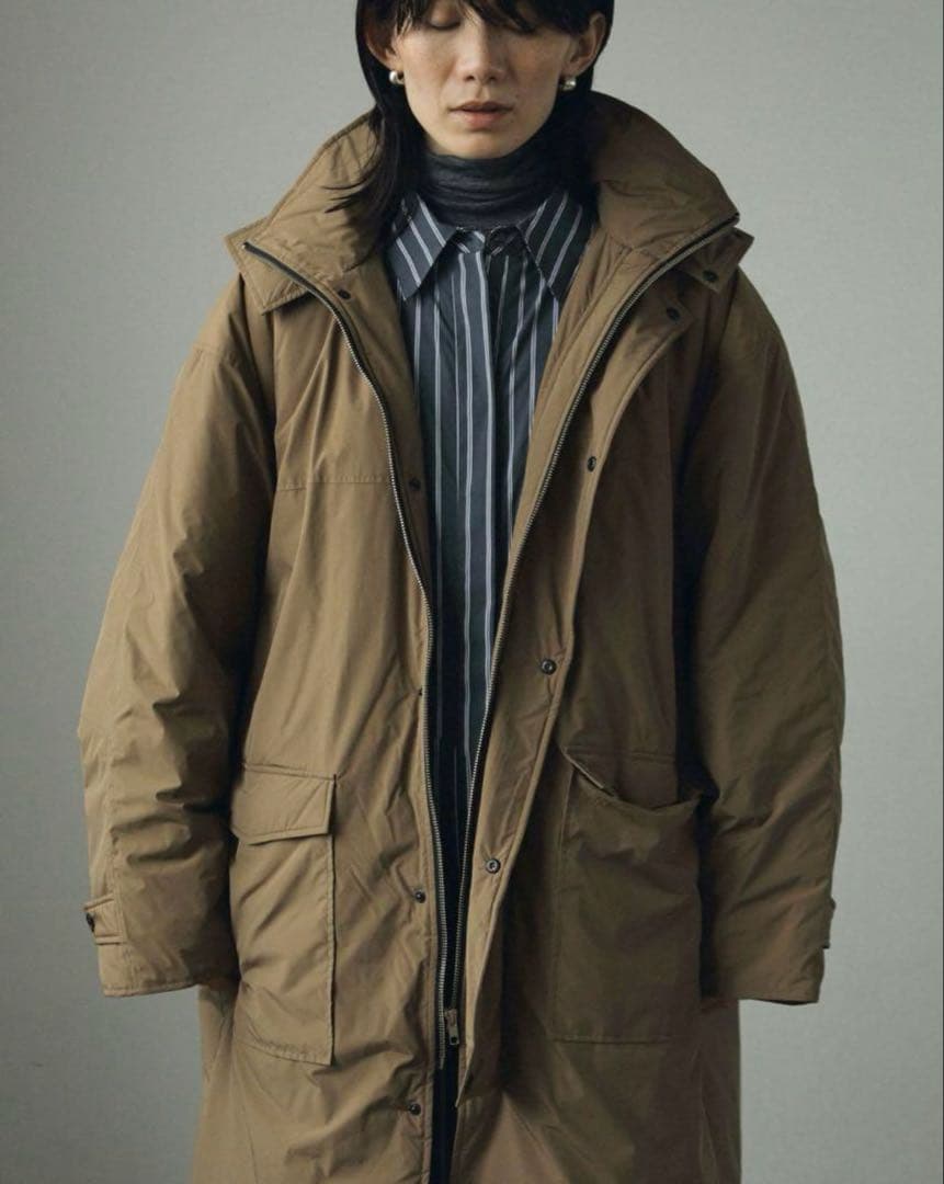 anuke Hooded Coat 36 ベージュ　todayful