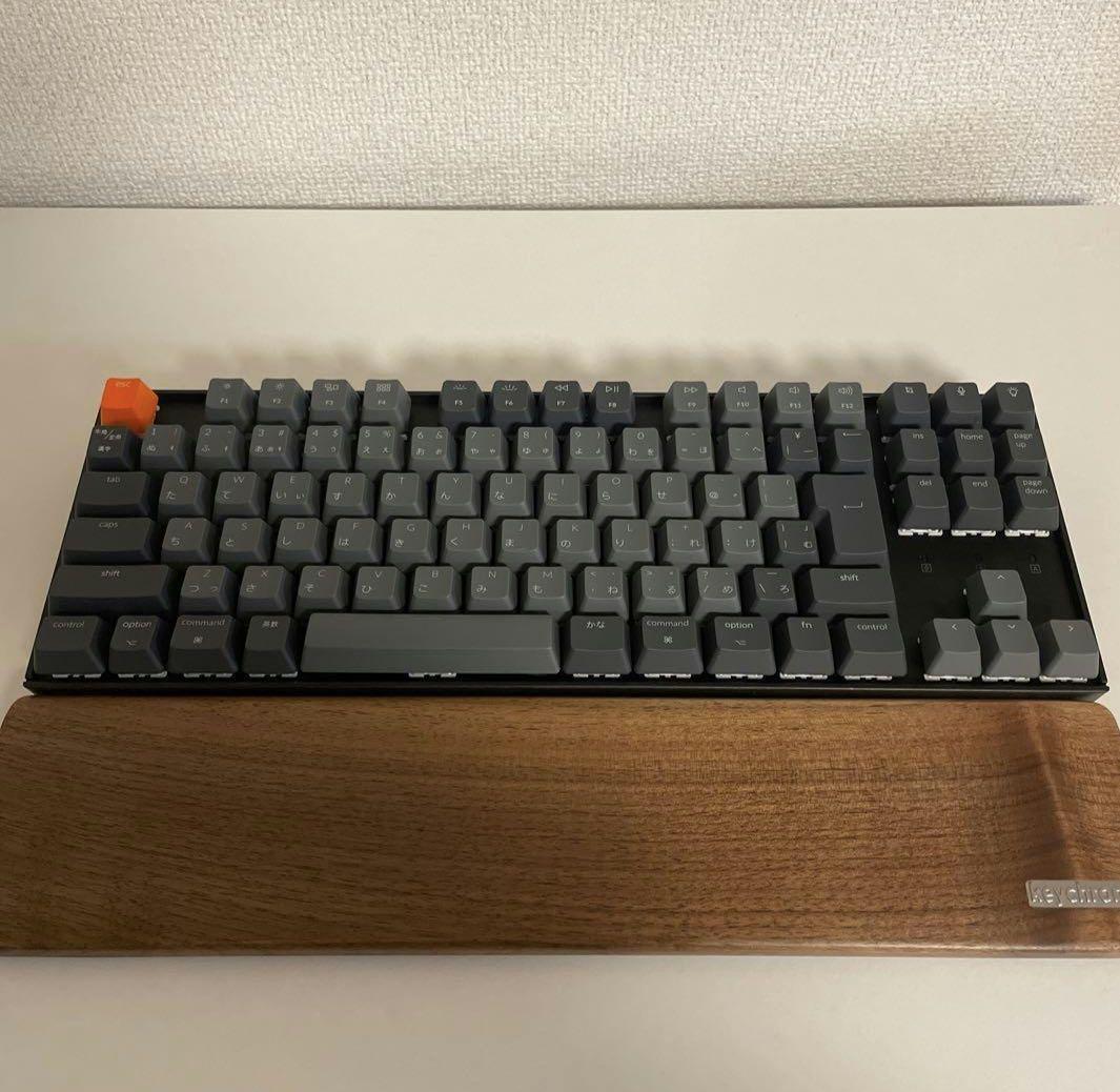 Keychron K8 キーボード青軸JIS配列パームレスト付