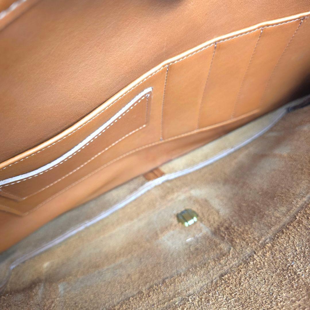 極美品 オールドコーチ ターンロック ビジネスバック ショルダーバッグ USA製