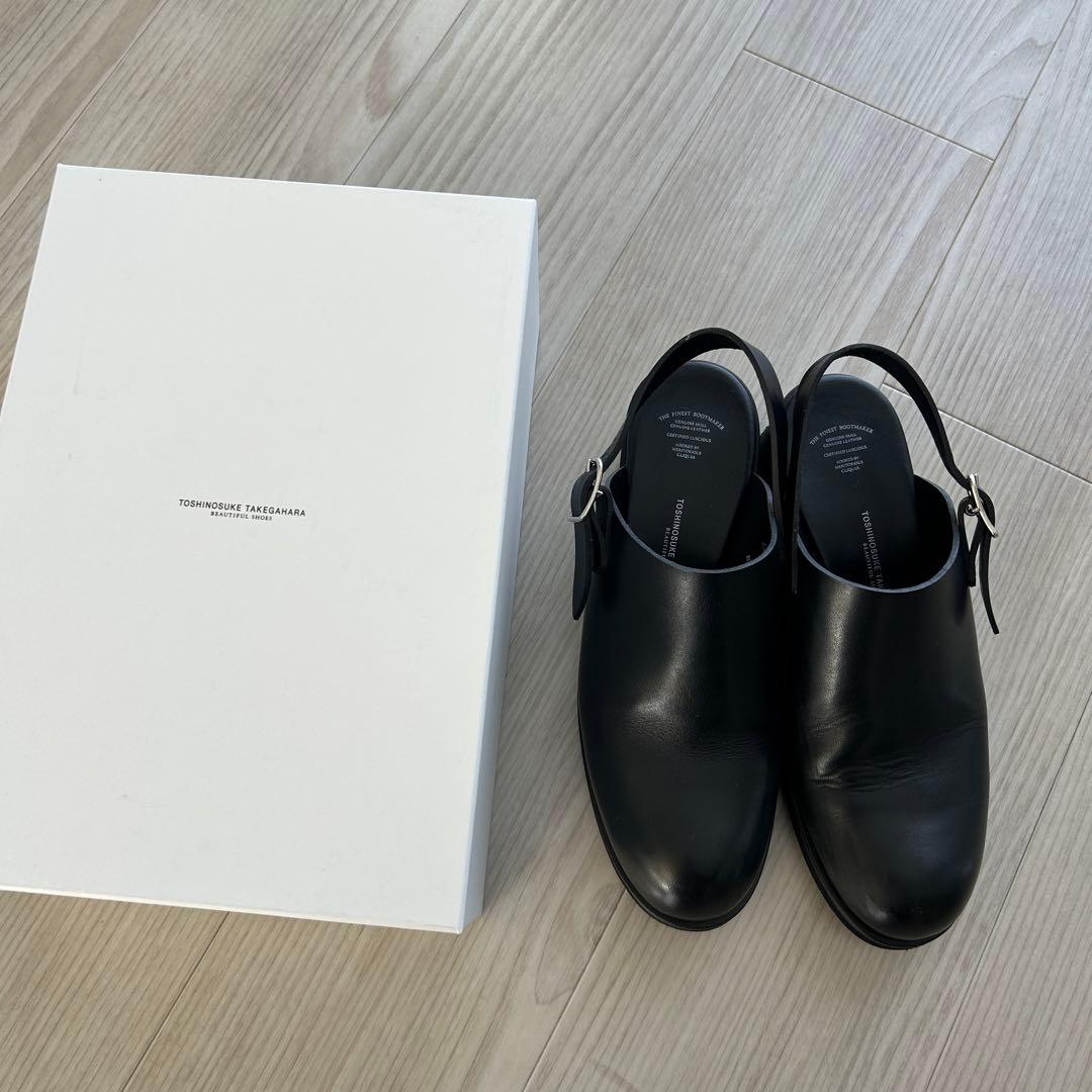 靴 BEAUTIFUL SHOES SINGLE BELT CLOGS 24.0