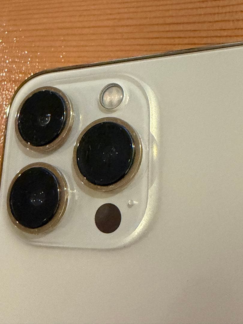 Apple iPhone 13 Pro Gold 本体 無音シャッター