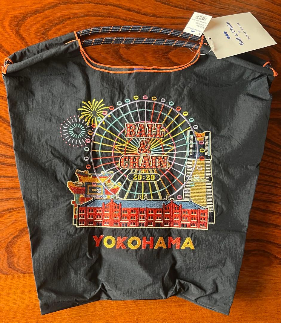 2個セット　ボールアンドチェーン　エコバッグ 横浜赤レンガ倉庫限定　M