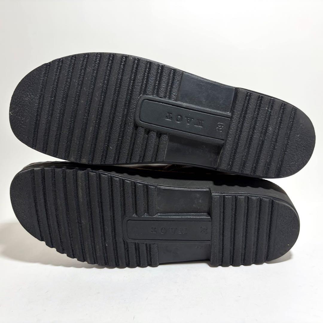 美品☆NAOT CLARA ナオト クララ スリッポン レザー 39 24.5