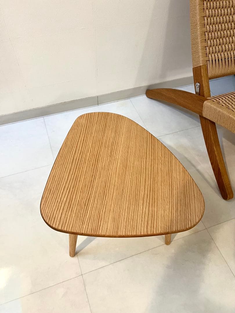 MOMONATURAL モモナチュラル　新品未使用　サイドテーブル　オーク無垢