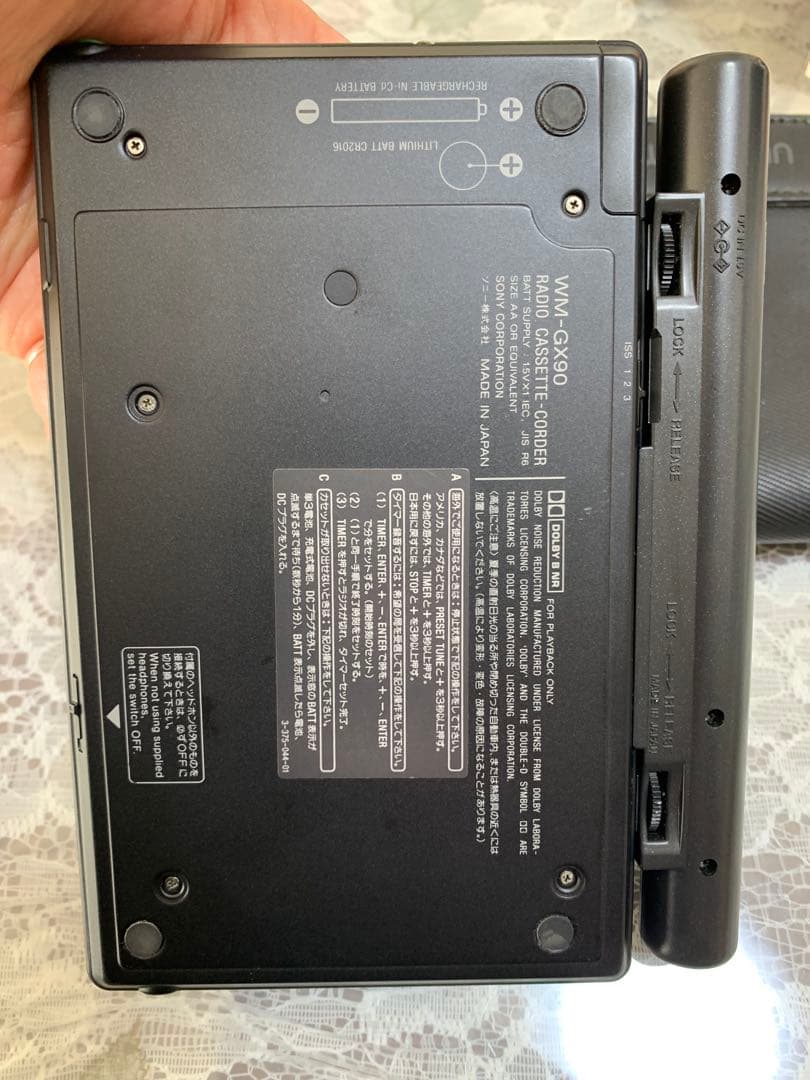 （ジャンク品） SONY WM-GX90 カセットプレーヤー