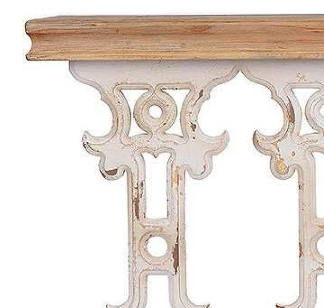 コンソール フレンチ 間仕切り ソファバックテーブル シャビー 85134CT