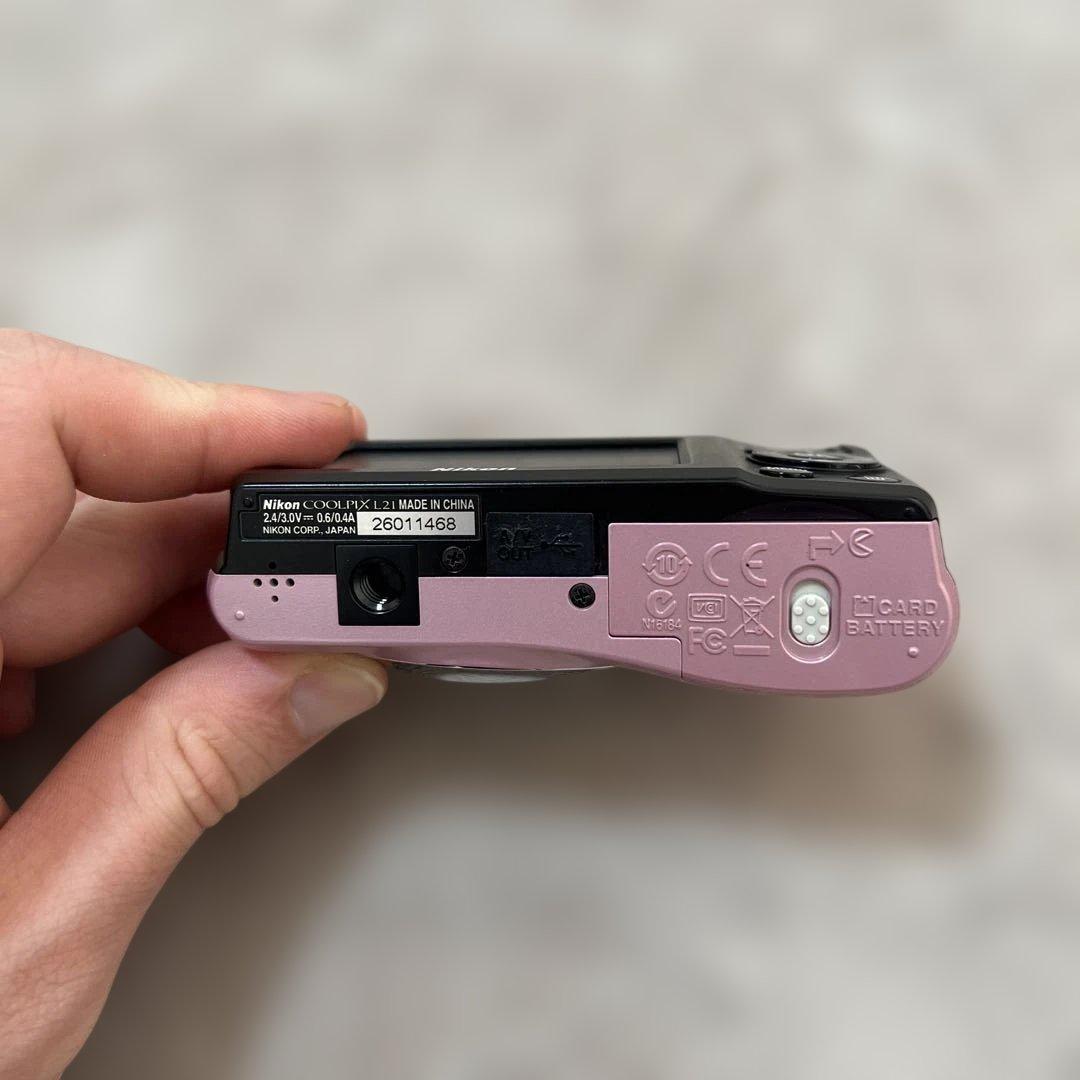 【美品】Nikon COOLPIX L21 ピンク