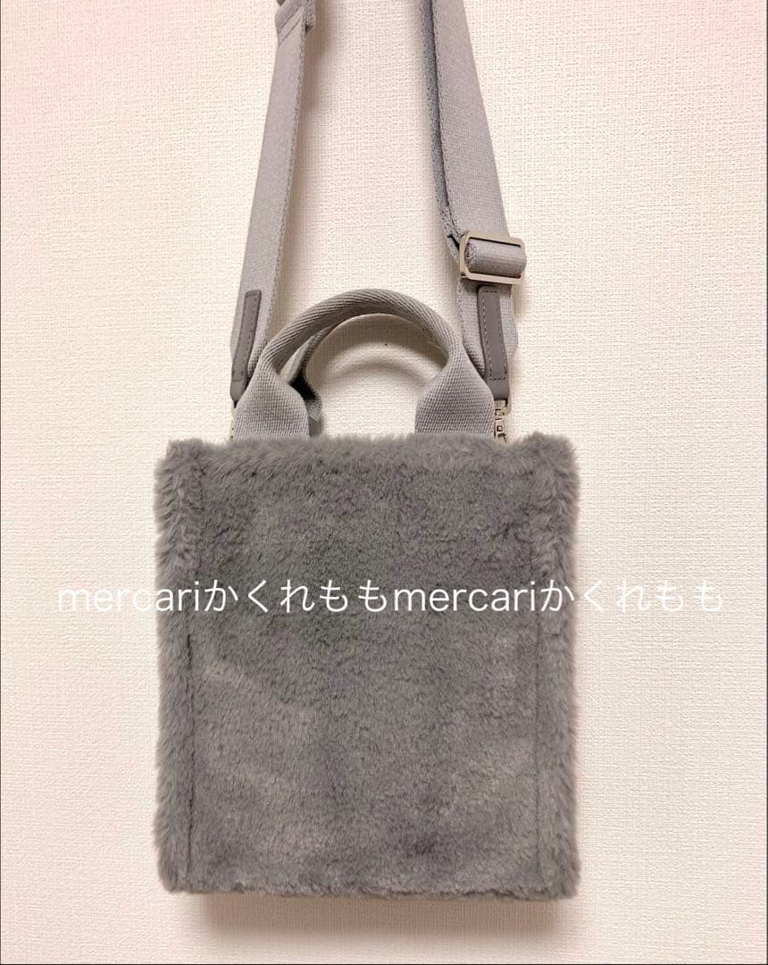 【ベル】新品★agnes b.アニエスベー2wayファーショルダーバッグ★