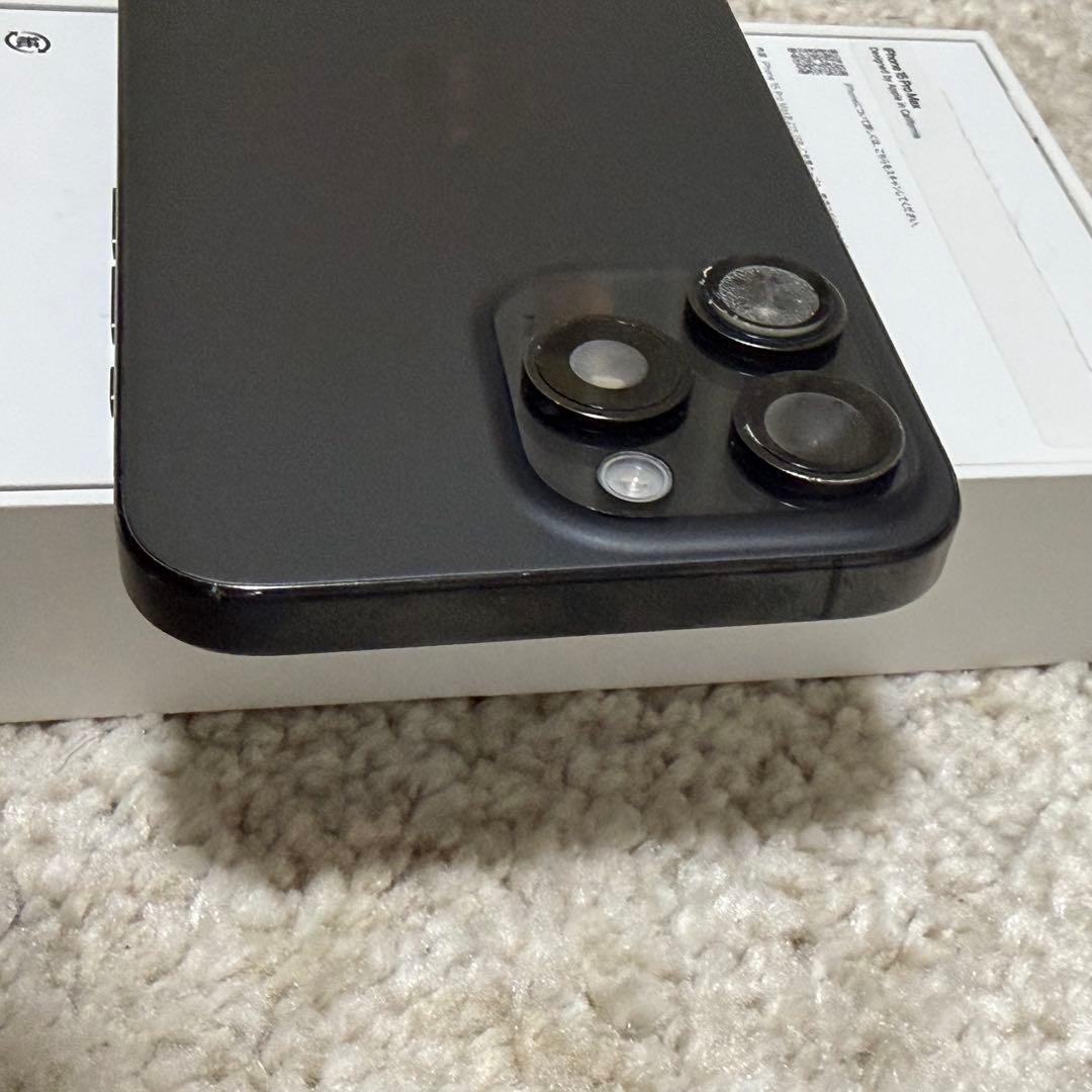 説明欄参照！！iPhone15 ProMax ブラック 256GB 訳あり