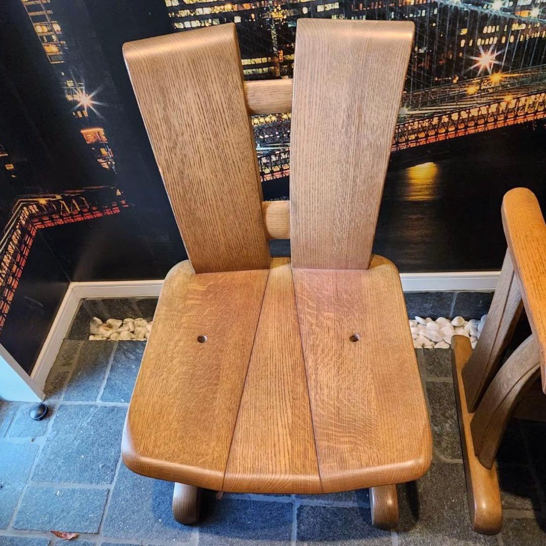 飛騨産業　白川　SHIRAKAWA 和魂 ダイニングチェア4脚セット