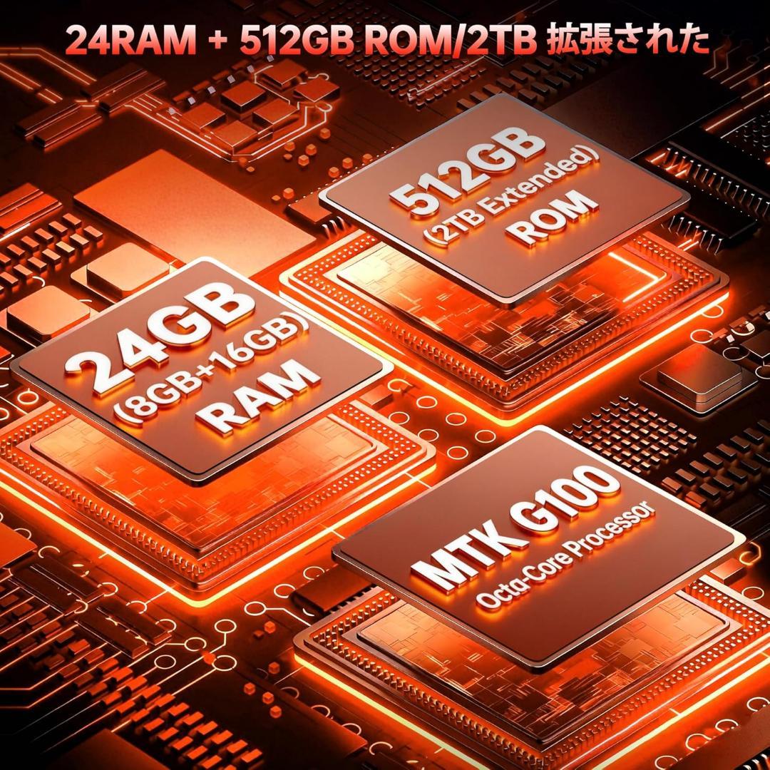 OUKITEL WP55S Android 15 タフネススマホ 512GB