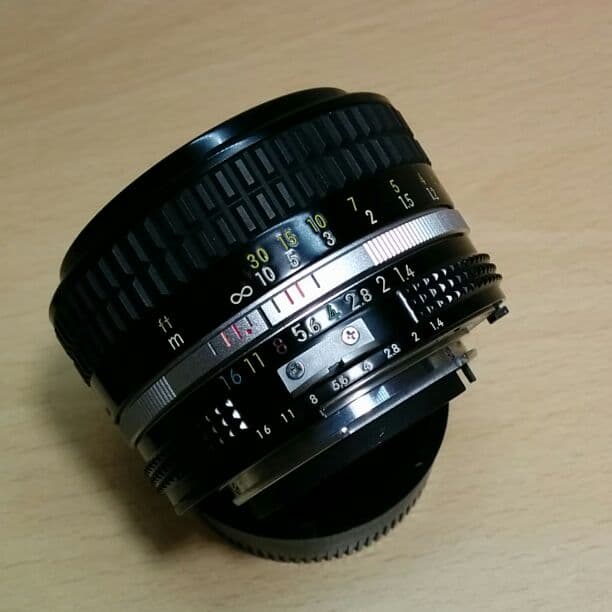 【単焦点 明るい 美しいボケ具合】Nikon Ai 50mm F1.4