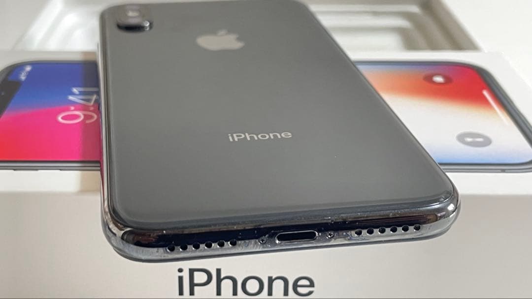 Iphone X 256GB SIMフリー100%