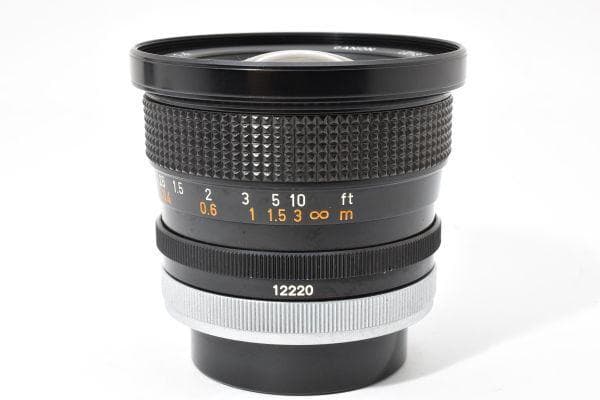 ★希少美品★ キヤノン FD 17mm F4 #825　Oマーク