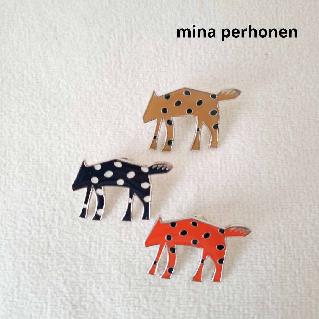 mina perhonen ミナペルホネン ピンバッジ caravan 3点
