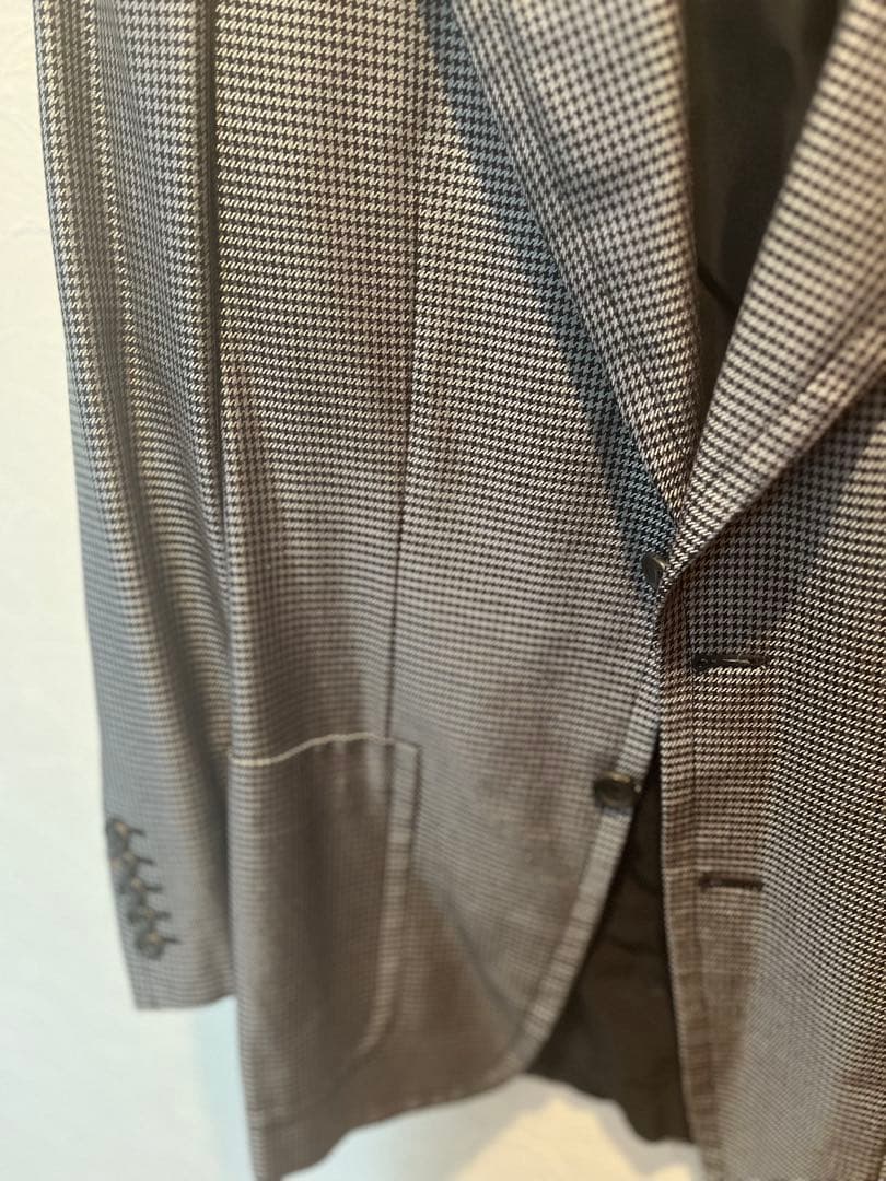 GUCCI ギンガム チェック柄 千鳥柄 トムフォード期 ビジネスジャケット