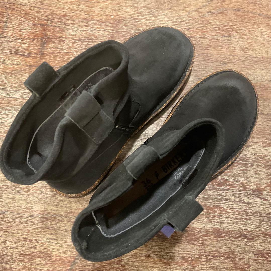 未使用 タグ付！ビルケンシュトック ルートン LUTON スエード レザー 36