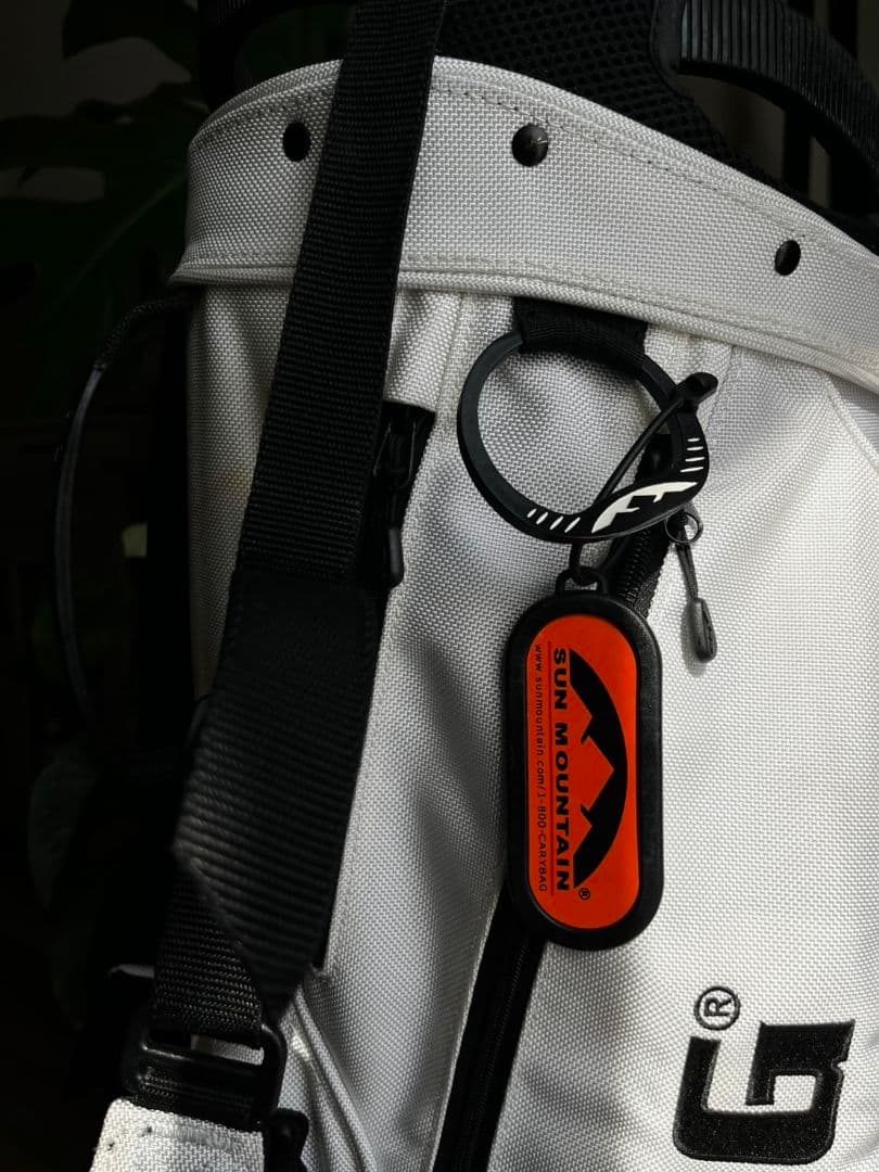 BRIEFING BEAMS GOLF キャディバッグ ホワイト