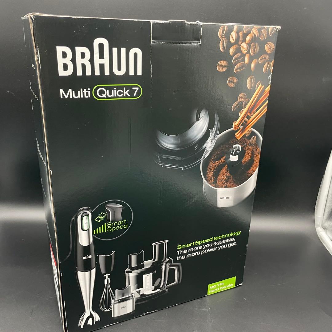 ◯ 未使用BRAUN Multiquick7 MQ778 マルチクイック