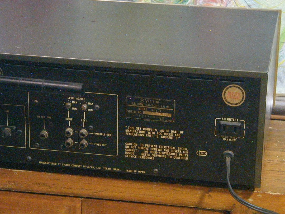 ★ビクター JT-V71 AM/FM Stereo チューナー (1976)