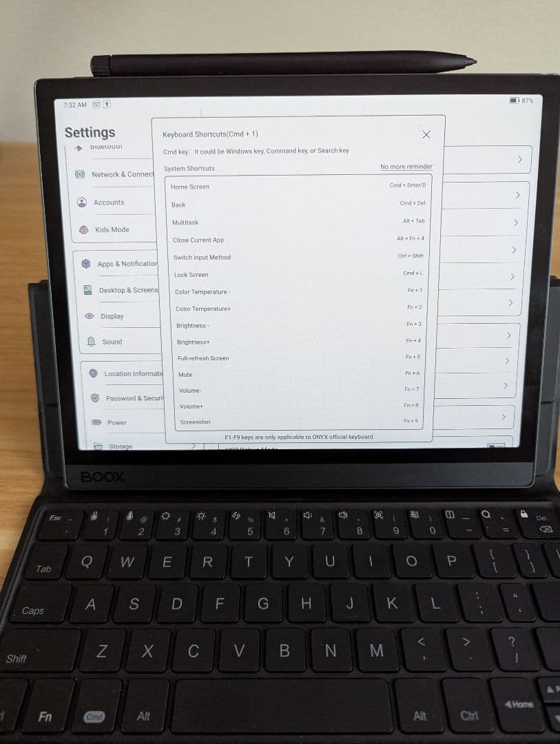 BOOX Tab Ultra C Pro 10 キーボード　スタイラス　カバー