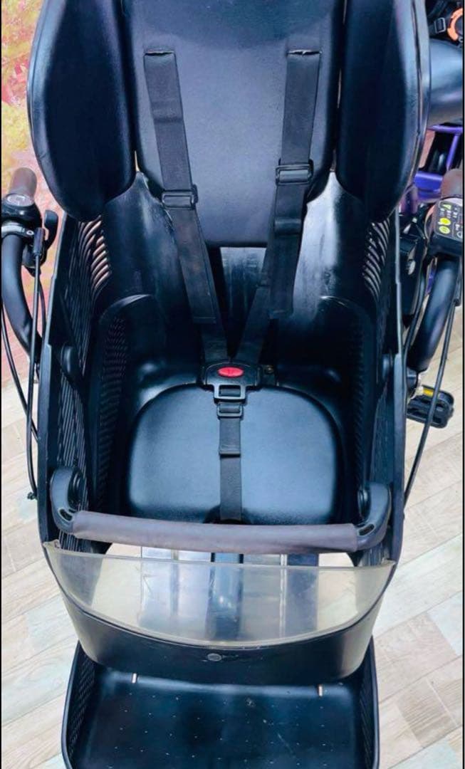 K2395 電動自転車ヤマハ パスキス 子供乗せ 20インチ 送料無料 パープル